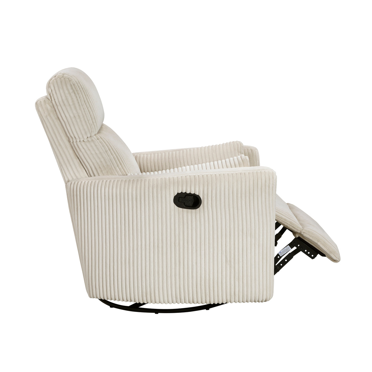 Traverse Beige Swivel Glider Reclining Chair from Homelegance - Luna Furniture