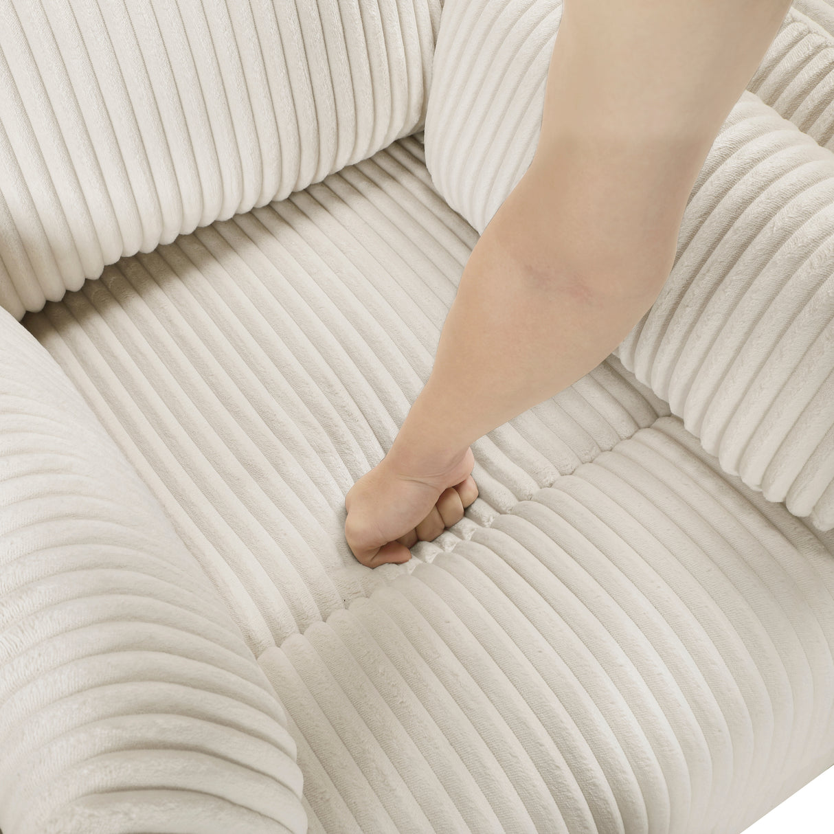 Traverse Beige Swivel Glider Reclining Chair from Homelegance - Luna Furniture