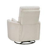 Traverse Beige Swivel Glider Reclining Chair from Homelegance - Luna Furniture