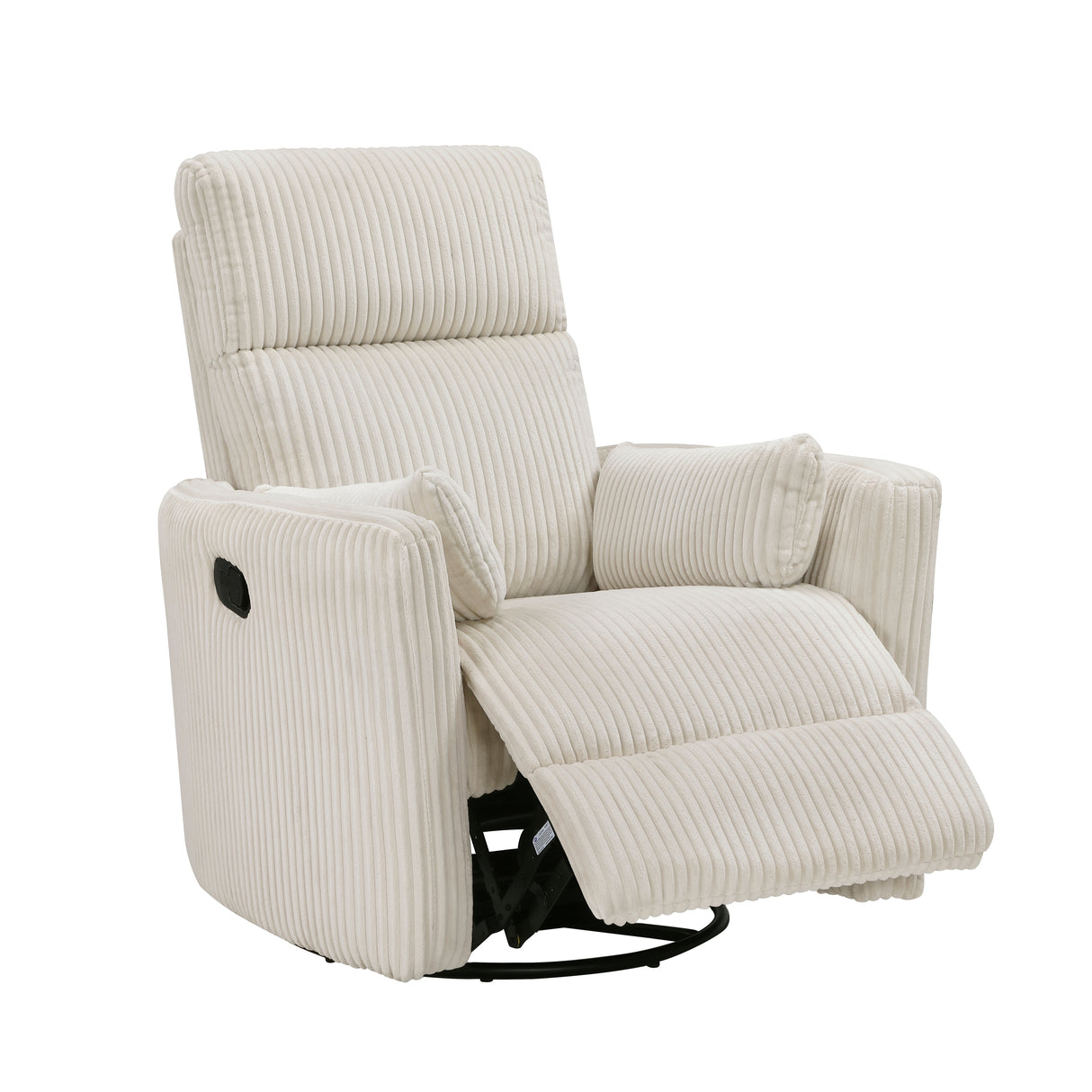 Traverse Beige Swivel Glider Reclining Chair from Homelegance - Luna Furniture