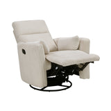 Traverse Beige Swivel Glider Reclining Chair from Homelegance - Luna Furniture