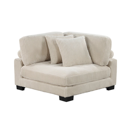8555BE*2AC1CROT (4)4-Piece Modular Sectional with Ottoman from Homelegance - Luna Furniture
