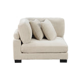8555BE*2AC1CROT (4)4-Piece Modular Sectional with Ottoman from Homelegance - Luna Furniture