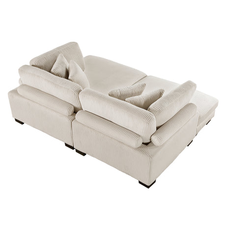 8555BE*2VC (2)2-Piece Chaise Lounge from Homelegance - Luna Furniture