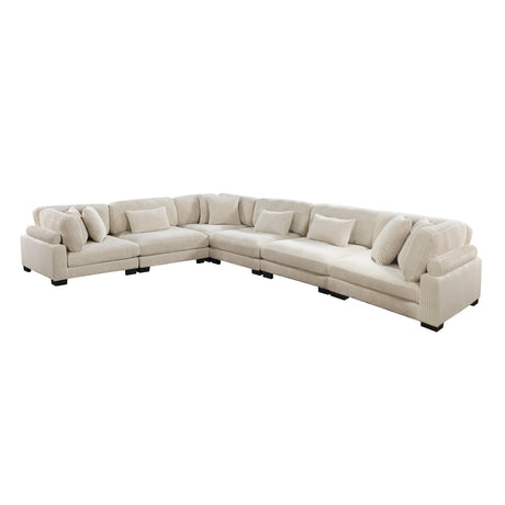8555BE*3CR3AC (6)6-Piece Modular Sectional from Homelegance - Luna Furniture