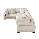 8555BE*3CRAC (4)4-Piece Modular Sectional from Homelegance - Luna Furniture
