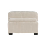 8555BE*CR2ACVCOT (5)5-Piece Modular Sectional with Reversible Chaise and Ottoman from Homelegance - Luna Furniture