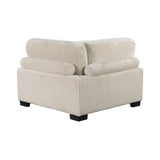 8555BE*CR2ACVCOT (5)5-Piece Modular Sectional with Reversible Chaise and Ottoman from Homelegance - Luna Furniture
