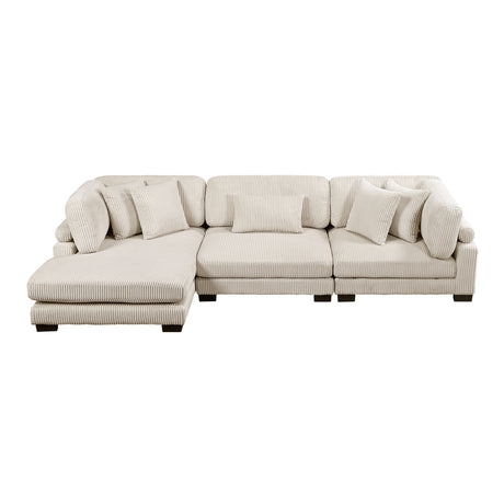 8555BE*CRACVC (3)3-Piece Modular Sectional with Reversible Chaise from Homelegance - Luna Furniture