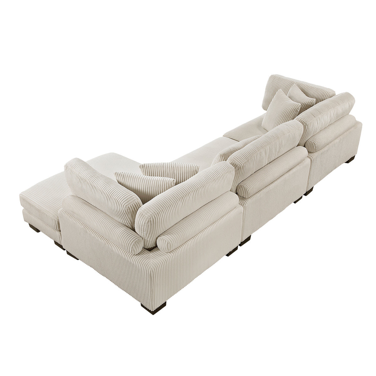 8555BE*CRACVC (3)3-Piece Modular Sectional with Reversible Chaise from Homelegance - Luna Furniture