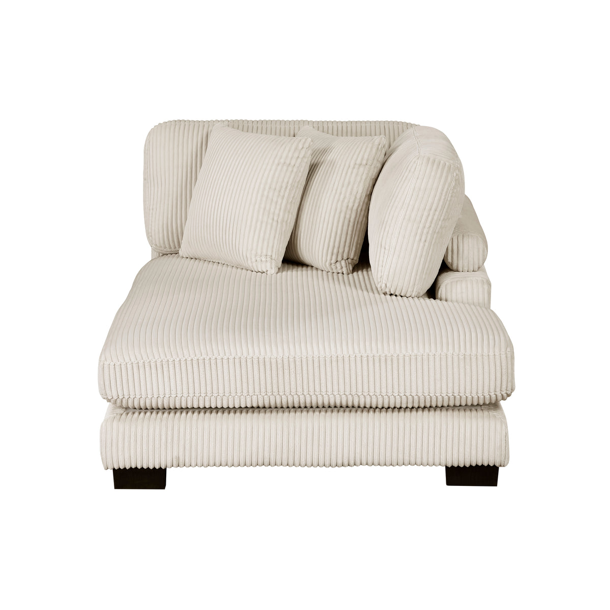 8555BE*CRACVCOT (4)4-Piece Modular Sectional with Reversible Chaise and Ottoman from Homelegance - Luna Furniture
