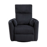 8555BK-1SW Swivel Glider Reclining Chair from Homelegance - Luna Furniture