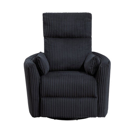 8555BK-1SW Swivel Glider Reclining Chair from Homelegance - Luna Furniture