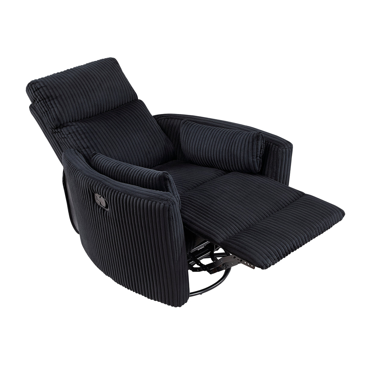 8555BK-1SW Swivel Glider Reclining Chair from Homelegance - Luna Furniture