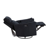 8555BK-1SW Swivel Glider Reclining Chair from Homelegance - Luna Furniture
