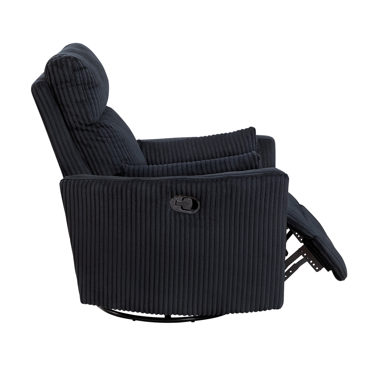 8555BK-1SW Swivel Glider Reclining Chair from Homelegance - Luna Furniture