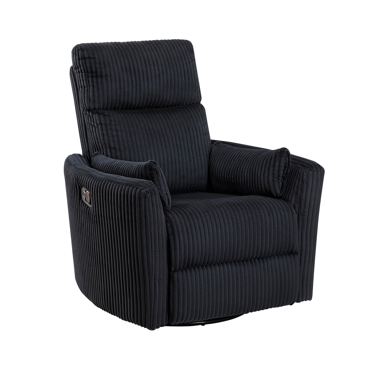 8555BK-1SW Swivel Glider Reclining Chair from Homelegance - Luna Furniture