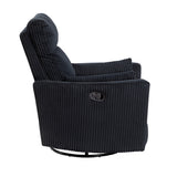 8555BK-1SW Swivel Glider Reclining Chair from Homelegance - Luna Furniture