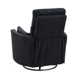 8555BK-1SW Swivel Glider Reclining Chair from Homelegance - Luna Furniture