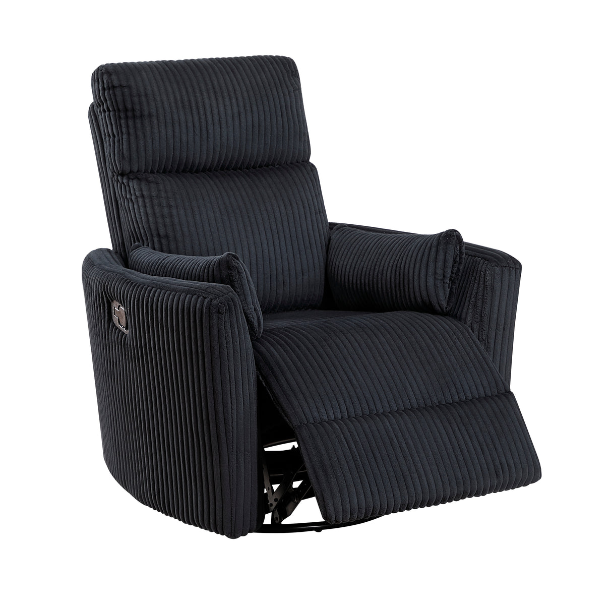 8555BK-1SW Swivel Glider Reclining Chair from Homelegance - Luna Furniture