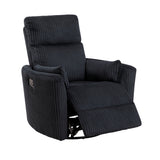 8555BK-1SW Swivel Glider Reclining Chair from Homelegance - Luna Furniture