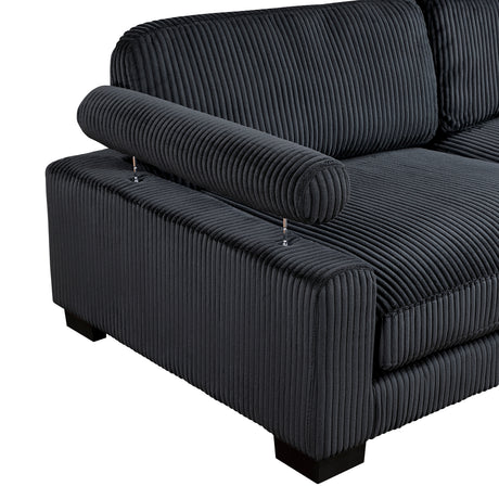 8555BK-2* (2) LOVE SEAT from Homelegance - Luna Furniture