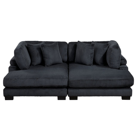 8555BK*2VC (2)2-Piece Chaise Lounge from Homelegance - Luna Furniture