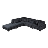 8555BK*5OT (5)5-PIECE MODULAR SECTIONAL WITH OTTOMAN from Homelegance - Luna Furniture