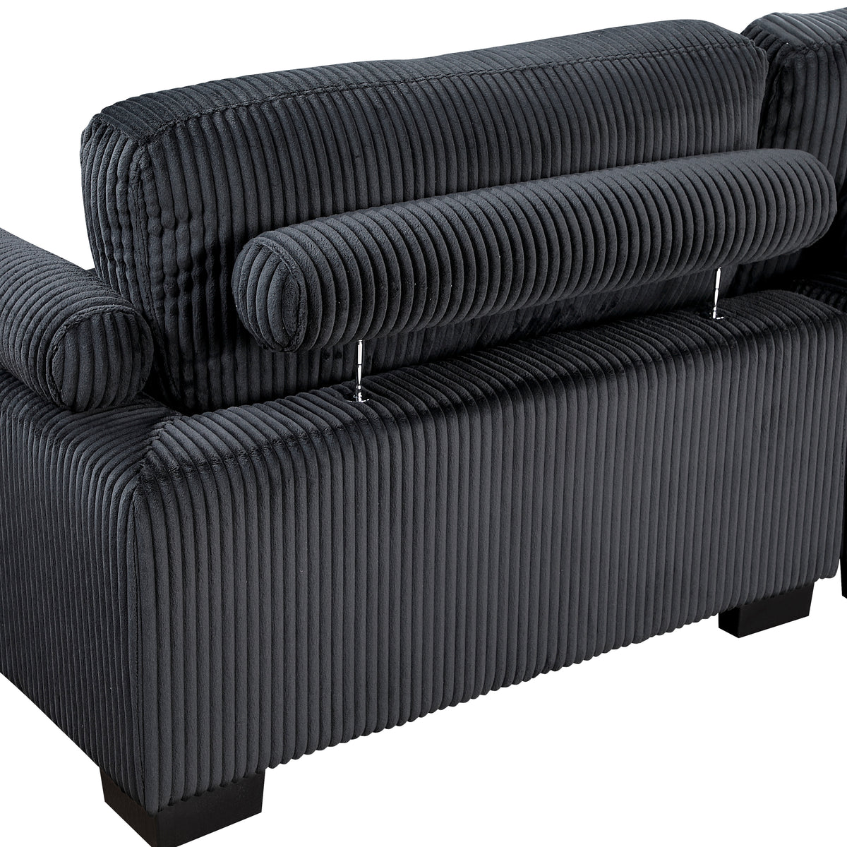 8555BK*5OT (5)5-PIECE MODULAR SECTIONAL WITH OTTOMAN from Homelegance - Luna Furniture