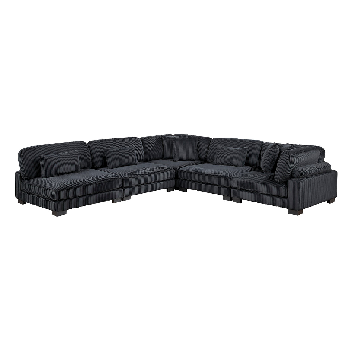 8555BK*5SC (5)5-PIECE MODULAR SECTIONAL from Homelegance - Luna Furniture