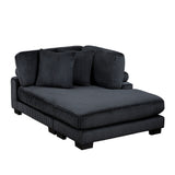 8555BK-VC Reversible Chaise from Homelegance - Luna Furniture