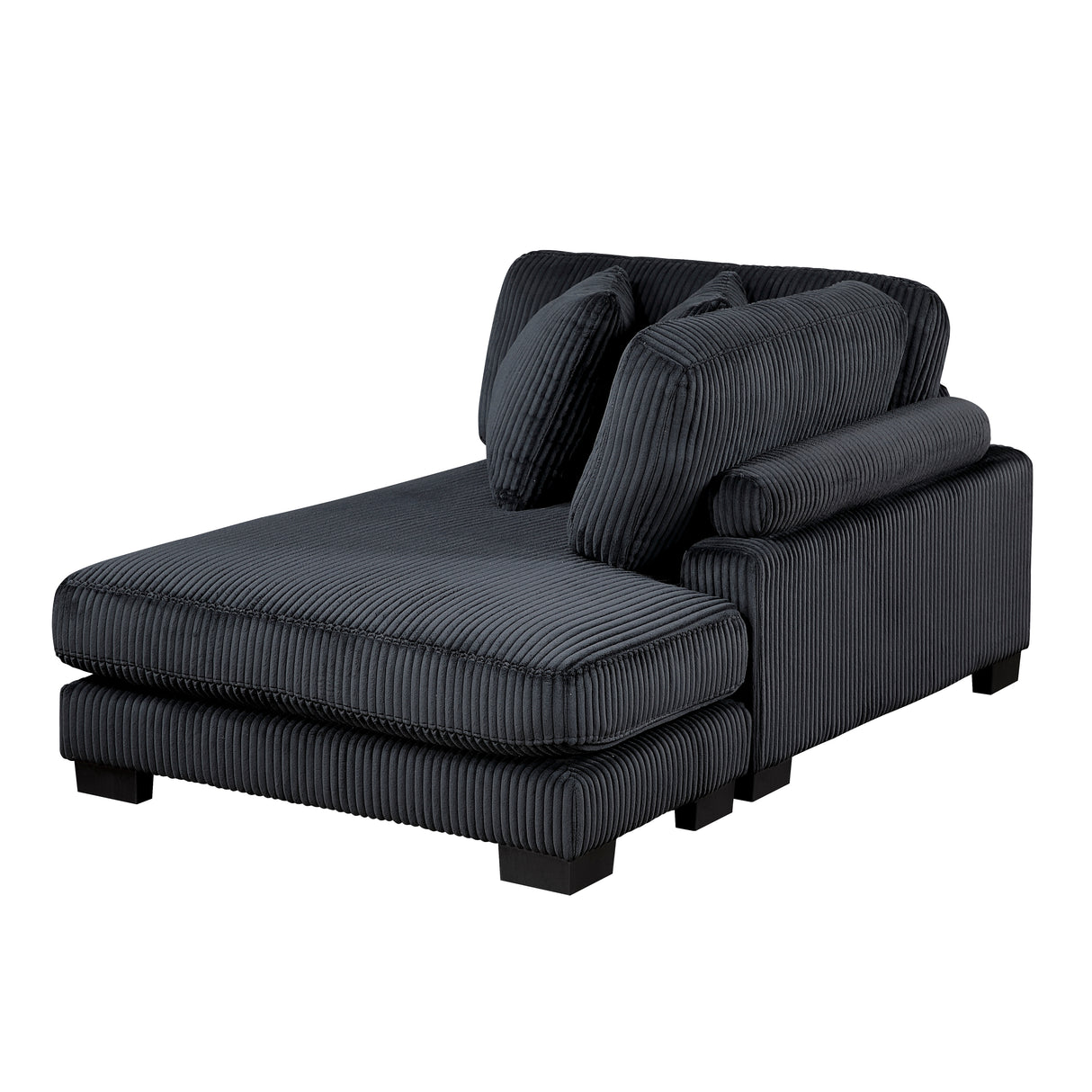 8555BK-VC Reversible Chaise from Homelegance - Luna Furniture