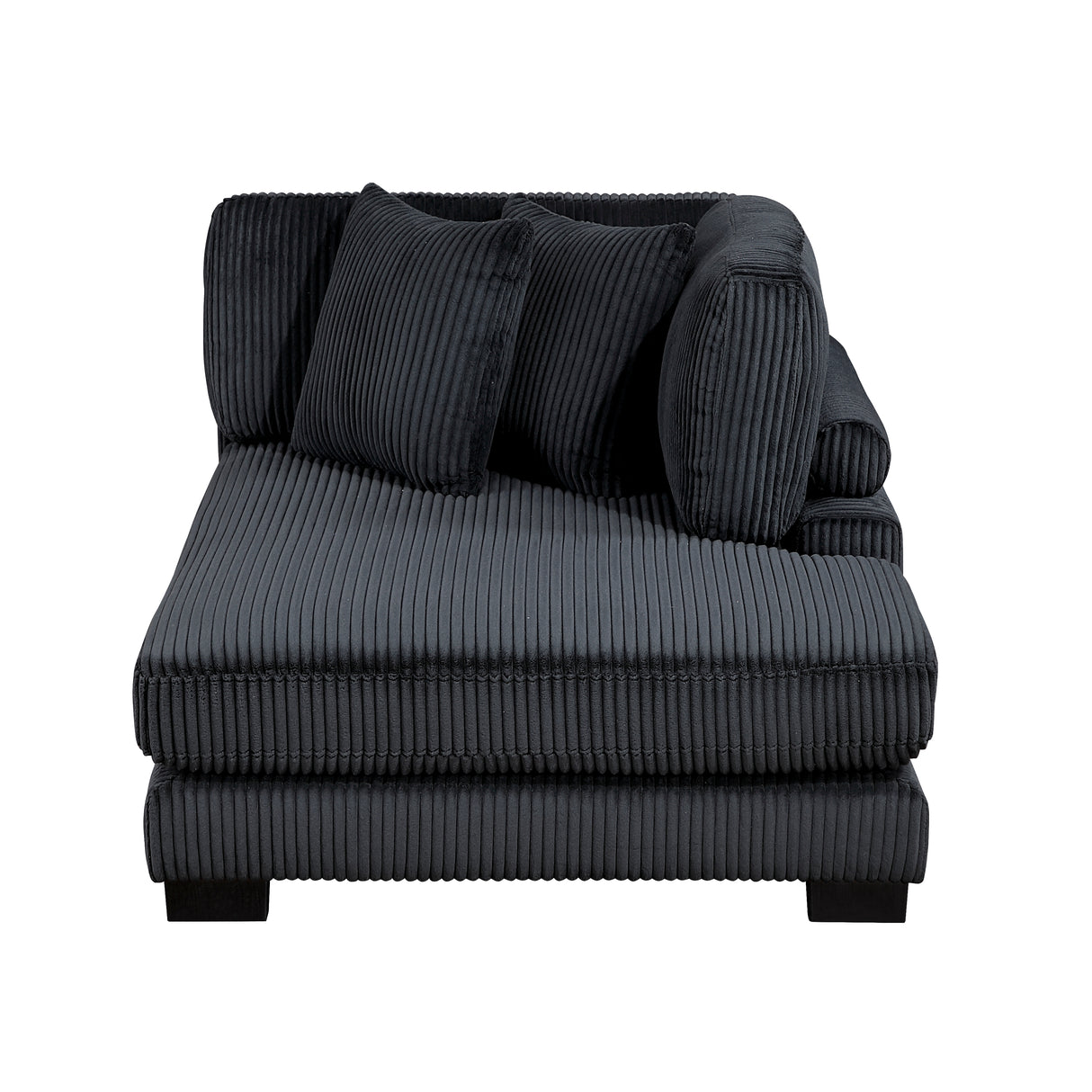 8555BK-VC Reversible Chaise from Homelegance - Luna Furniture