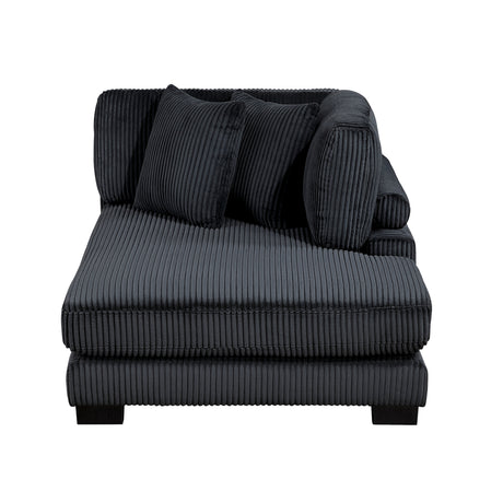 8555BK-VC Reversible Chaise from Homelegance - Luna Furniture