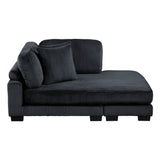 8555BK-VC Reversible Chaise from Homelegance - Luna Furniture
