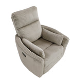 8555GB-1SW Swivel Glider Reclining Chair from Homelegance - Luna Furniture