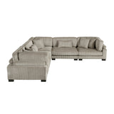 8555GB*2AC3CR (5)5-Piece Modular Sectional from Homelegance - Luna Furniture