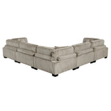 8555GB*2AC3CR (5)5-Piece Modular Sectional from Homelegance - Luna Furniture