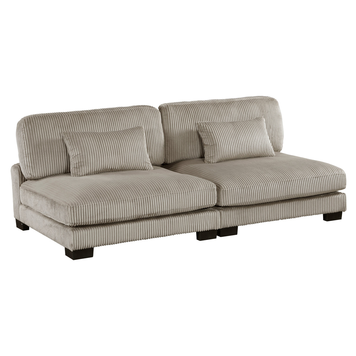 8555GB*2CR2AC2OT (6)6-Piece Modular Sectional with Ottomans from Homelegance - Luna Furniture