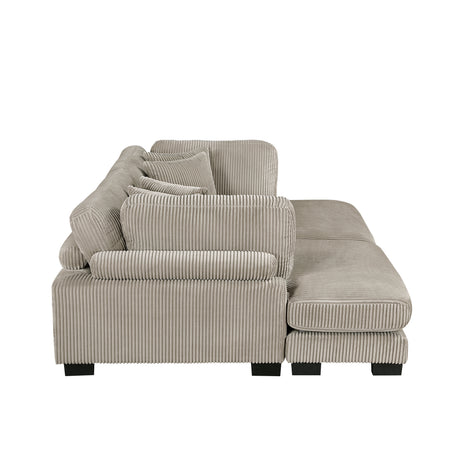 8555GB*2VC (2)2-Piece Chaise Lounge from Homelegance - Luna Furniture