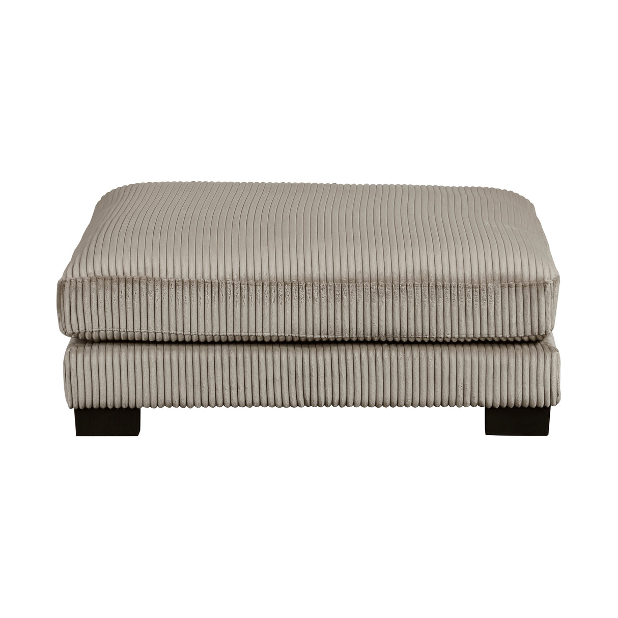 Traverse Taupe Ottoman from Homelegance - Luna Furniture