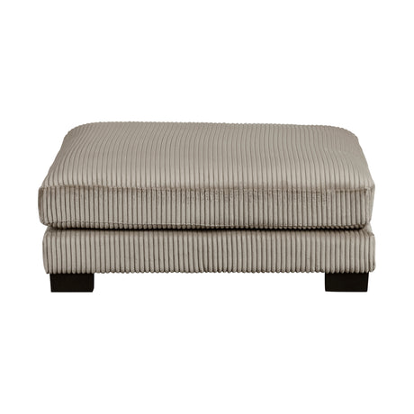 Traverse Taupe Ottoman from Homelegance - Luna Furniture