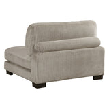 Traverse Taupe Armless Chair from Homelegance - Luna Furniture