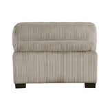 Traverse Taupe Armless Chair from Homelegance - Luna Furniture