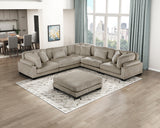 Traverse Taupe Armless Chair from Homelegance - Luna Furniture