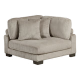 Traverse Taupe Corner Seat from Homelegance - Luna Furniture