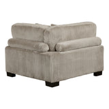 Traverse Taupe Corner Seat from Homelegance - Luna Furniture