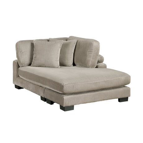 8555GB-VC Reversible Chaise from Homelegance - Luna Furniture