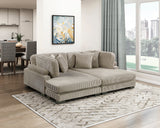 8555GB-VC Reversible Chaise from Homelegance - Luna Furniture
