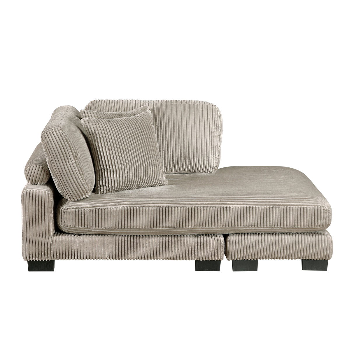 8555GB-VC Reversible Chaise from Homelegance - Luna Furniture